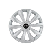 Set 4 capace roti 15 inchi (R15) Delta Gri, Compatibile Cu Mini Cooper