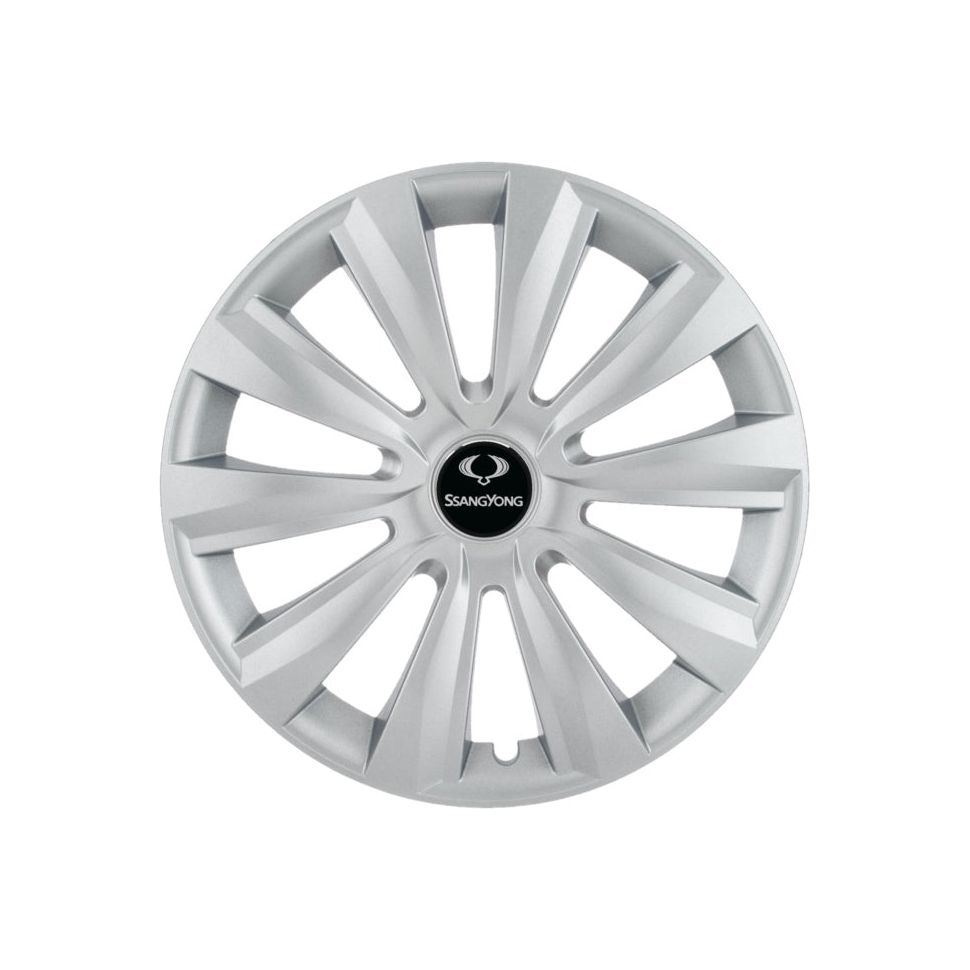 Set 4 capace roti 15 inchi (R15) Delta Gri, Compatibile Cu SsangYong