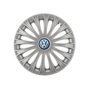 Set 4 Capace Roti 15 inchi (R15) Dino Gri, Compatibile cuVolkswagen