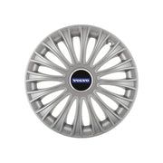 Set 4 Capace Roti 15 inchi (R15) Dino Gri, Compatibile cuVolvo