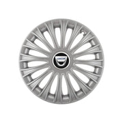 4 db-os 16 colos (R16) Dino szürke keréktárcsa szett, Dacia kompatibilis