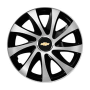 Set 4 capace roti Drift exrta Gri-Negru R14 Compatibil Cu Chevrolet