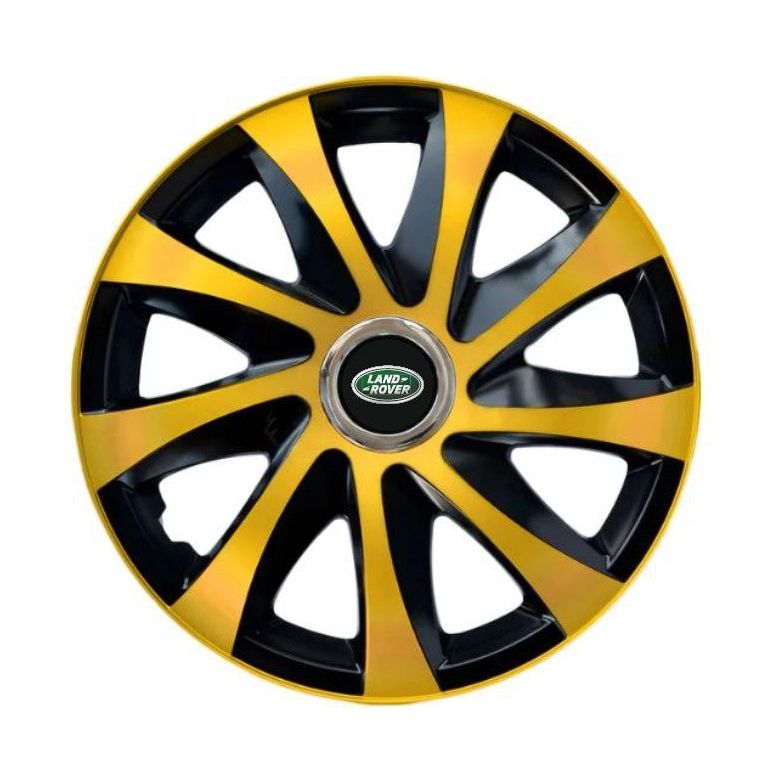 Set 4 capace roti Drift extra gold R16 Compatibil Cu Land Rover