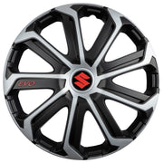 4 db-os Evo kerékszett szürke-fekete R16, Suzuki