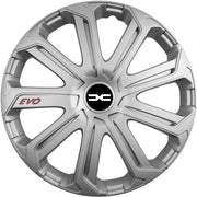 Set 4 Capace Roti Evo Gri R14, Pentru Dacia Nou