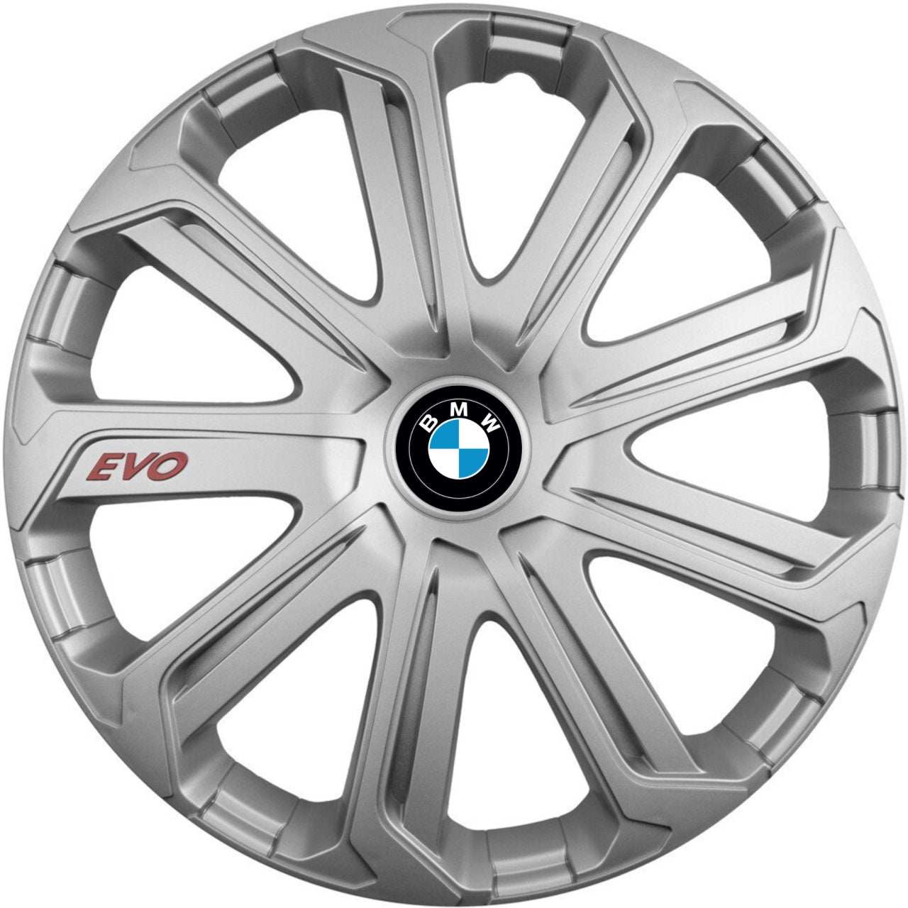 4 db-os Evo szürke kerékborítás készlet R16, BMW-hez