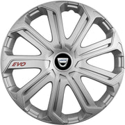 Set 4 Capace Roti Evo Gri R16, Pentru Dacia