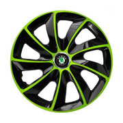 Set 4 capace roti Extra Stig Green R14 Compatibil Cu Skoda
