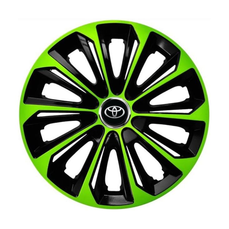 Комплект 4 таса Extra strong green R15 Съвместим с Toyota