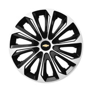 4 db-os extra erős ezüst R14 felni dísztárcsa készlet, kompatibilis a Chevrolet-vel