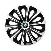 4 db-os extra erős ezüst R15 BMW-vel kompatibilis keréktárcsa-szett