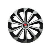 Set 4 Capace Roti 15 inchi (R15) Fame Gri-Negru, Compatibile Cu Range Rover