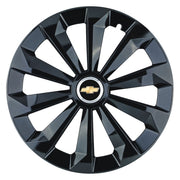 Set 4 Capace Roti 14 inchi (R14) Fame Negru, Compatibile Cu Chevrolet