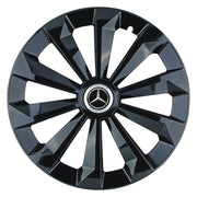 4 db-os 14 hüvelykes (R14) Fame fekete kerékszett, Mercedes-Benz kompatibilis