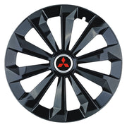4 db-os 15 colos (R15) Fame fekete kerékszett, Mitsubishi-kompatibilis