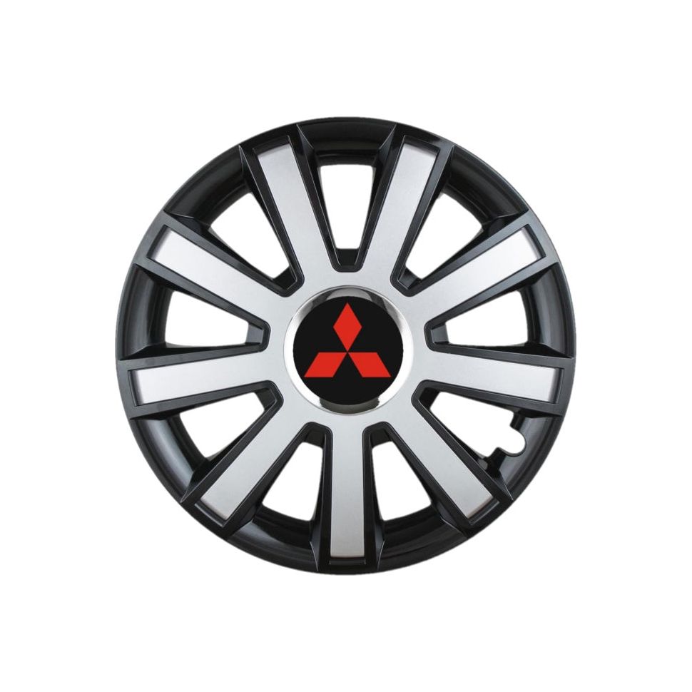 4 darabos szürke-fekete R16-os kerékszett Mitsubishi autókhoz