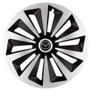 4 darabos Fox szürke-fekete R17-es dísztárcsa Mazda személygépkocsikhoz