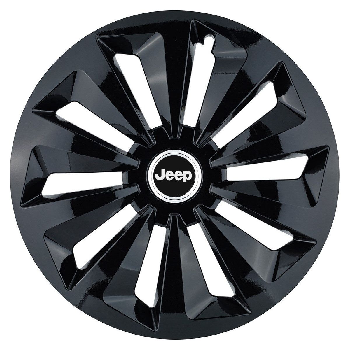 Set 4 capace roti Fox negru R14 Compatibil Cu Jeep