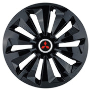 4 darabos Fox fekete kerékszett R15, Mitsubishi-kompatibilis
