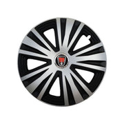Set 4 capace roti Glory Gri-Negru R16, Compatibil Cu Range Rover