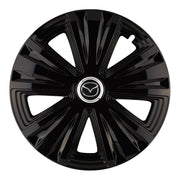 4 db-os Glory fekete R14 Mazda kompatibilis keréktárcsa-szett