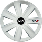 4 db-os GTX fehér kerékszett R15-tel, Hyundai-kompatibilis