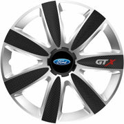 4 db-os GTX karbon kerékszett szürke-fekete R15, Fordhoz