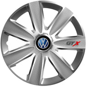 4 db-os GTX szürke kerékszett R15-ös modellhez, Volkswagenhez