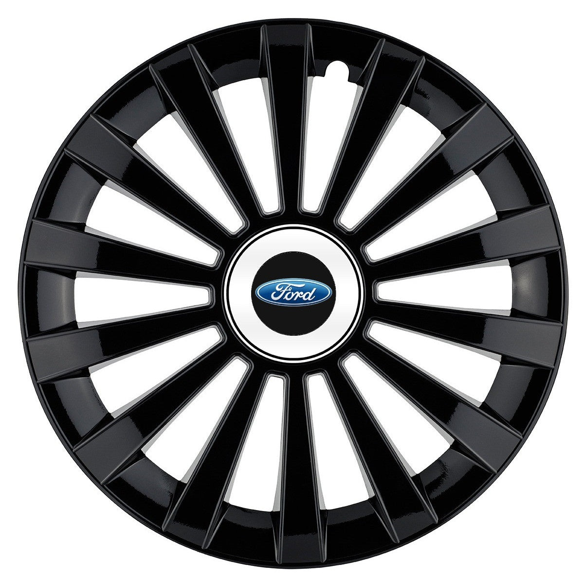 Set 4 capace roti Meridian negru R15 Compatibil Cu Ford