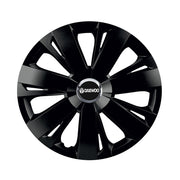Set 4 capace roti Negre Cu Inel Cromat Energy R15 Compatibil Cu Daewoo
