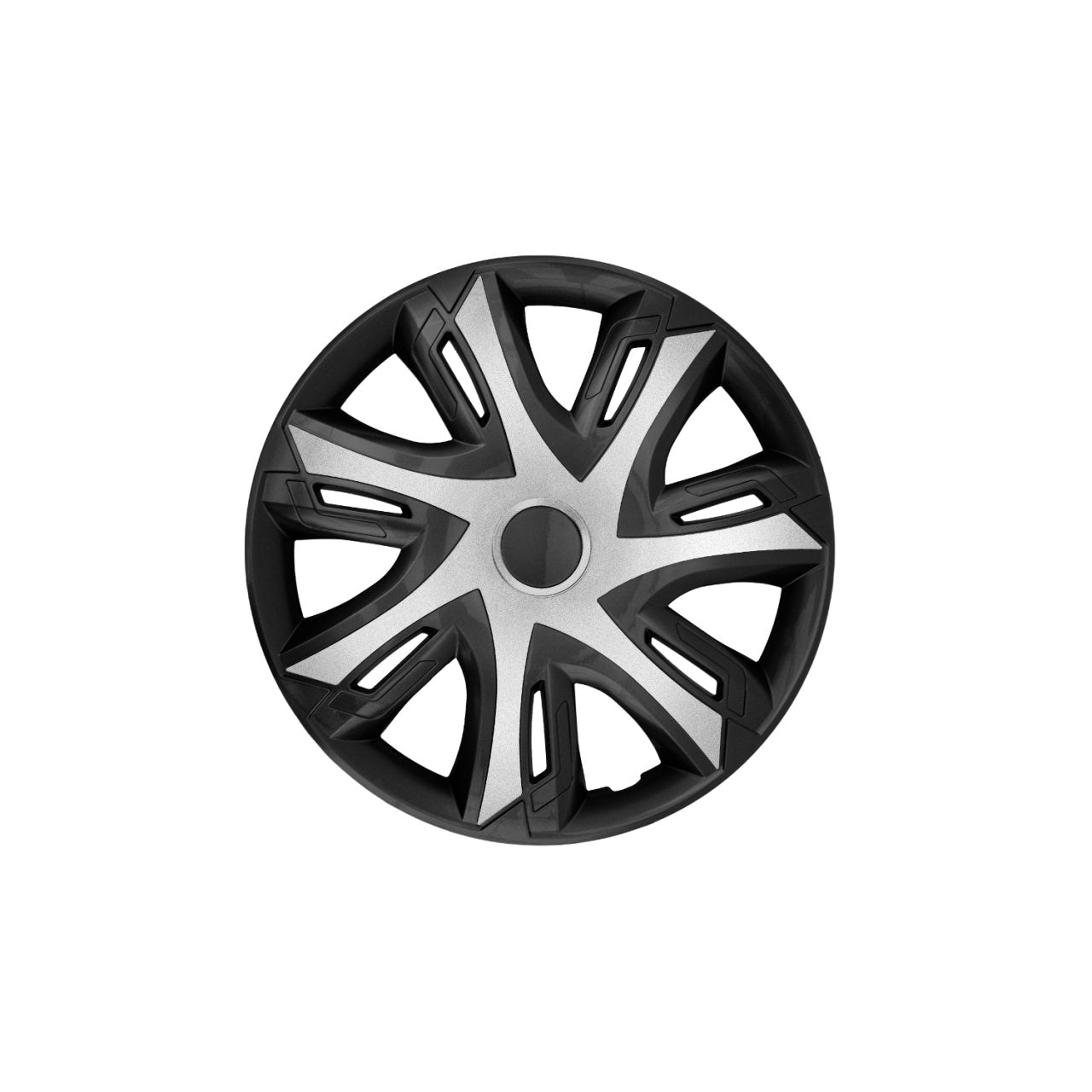 Set 4 Capace roti NRM, N-Power, 15", argintiu negru