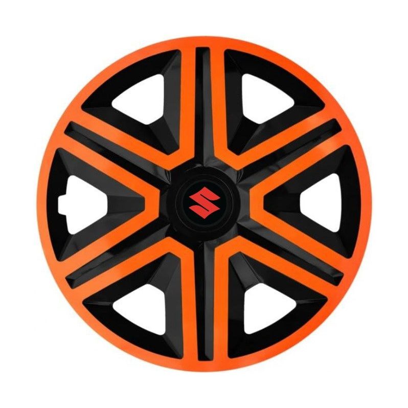 Set 4 capace roti Orange R14 Compatibil Cu Suzuki