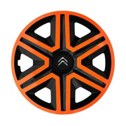 Set 4 capace roti Orange R15 Compatibil Cu Citroen