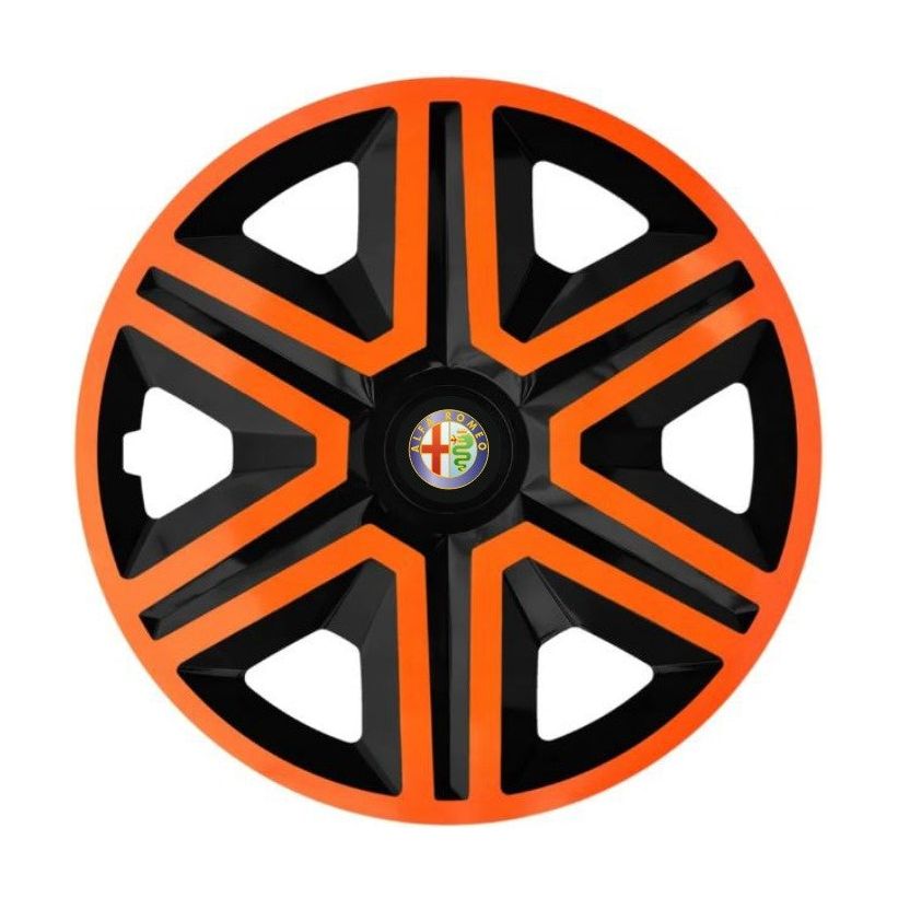 Комплект 4 таса Orange R16, съвместими с Alfa Romeo