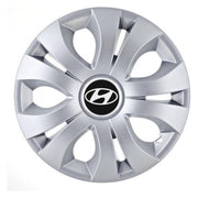 Set 4 Capace Roti, potrivite jantelor de R14, Compatibil Cu Hyundai, model top crom