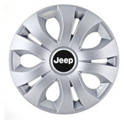 Set 4 Capace Roti, potrivite jantelor de R14, Compatibil Cu Jeep, model top crom