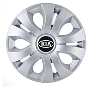 Set 4 Capace Roti, potrivite jantelor de R14, Compatibil Cu Kia, model top crom