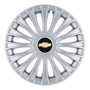 Set 4 Capace Roti, potrivite jantelor de R14, pentru Chevrolet, model dino cromat