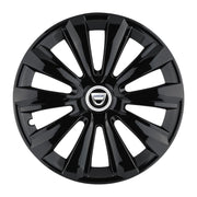 Set 4 Capace Roti, potrivite jantelor de R14, pentru Dacia, model delta negru