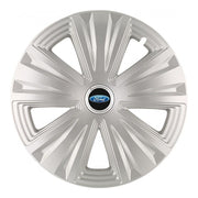 Set 4 Capace Roti, potrivite jantelor de R14, pentru Ford, model glory Gri