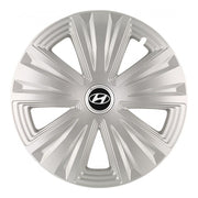Set 4 Capace Roti, potrivite jantelor de R14, pentru Hyundai, model glory Gri