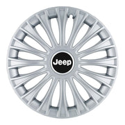 Set 4 Capace Roti, potrivite jantelor de R14, pentru Jeep, model dino cromat
