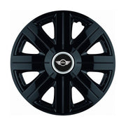 Set 4 Capace Roti, potrivite jantelor de R14, pentru Mini, model Cosmos Negru