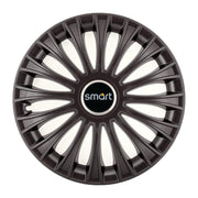 Set 4 Capace Roti, potrivite jantelor de R14, pentru Smart, model dino Negru