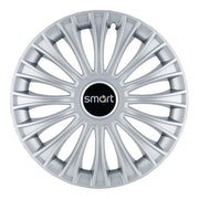 Set 4 Capace Roti, potrivite jantelor de R14, pentru Smart, model dino cromat