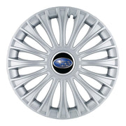 Set 4 Capace Roti, potrivite jantelor de R14, pentru Subaru, model dino cromat