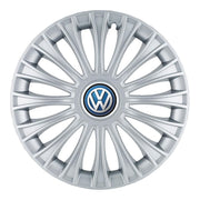 Set 4 Capace Roti, potrivite jantelor de R14, pentru Volkswagen, model dino cromat