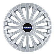 Set 4 Capace Roti, potrivite jantelor de R14, pentru Volvo, model dino cromat