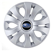 Set 4 Capace Roti, potrivite jantelor de R15, Compatibil Cu Subaru, model top crom