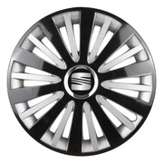 Set 4 Capace Roti, potrivite jantelor de R15, pentru Seat, model falcon dual